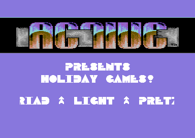 Holiday Games